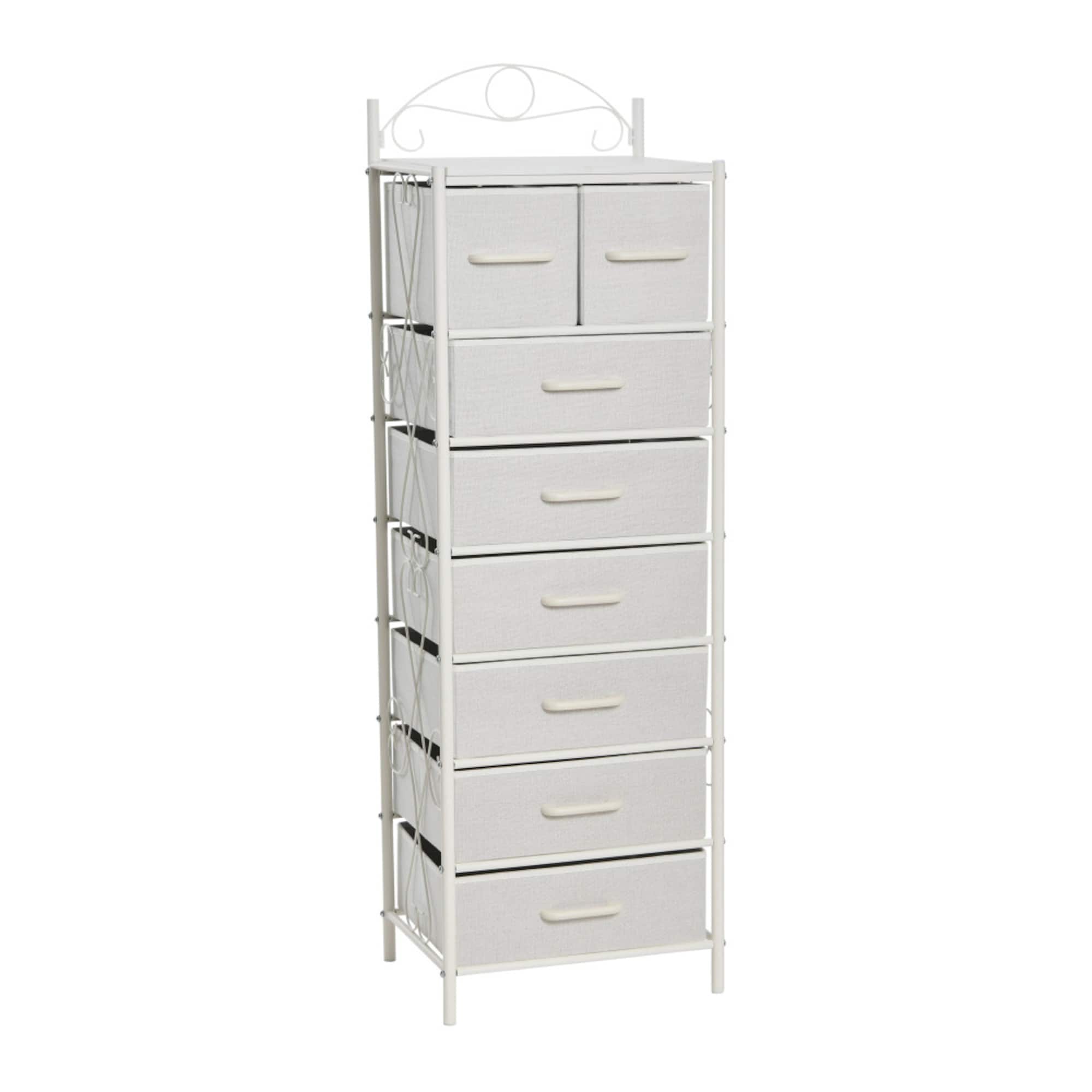 Household Essentials Victoria 54" 8-Drawer Narrow Dresser